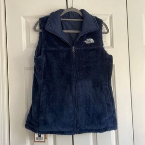 NEW The North Face double sided navy vest